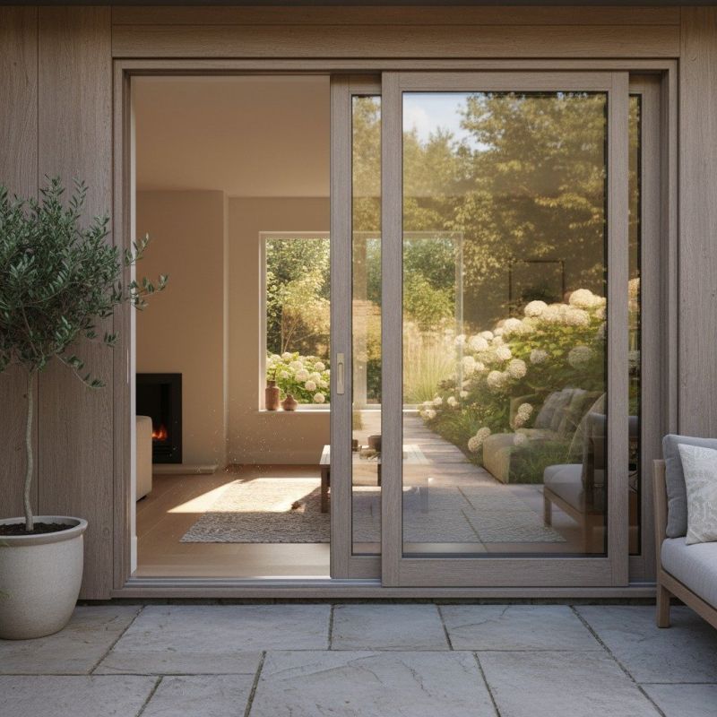 Wood Sliding Door Installation in Wilmington, NC