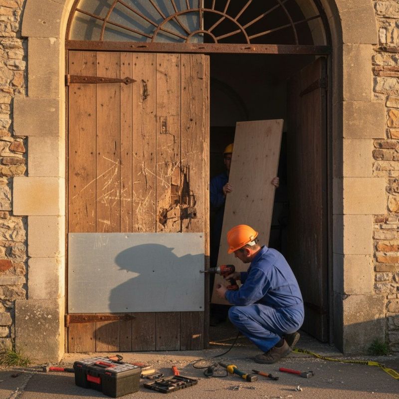 Wood Door Repair Service