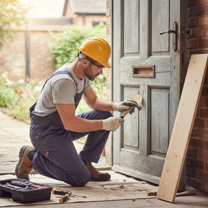 Entrance Door Repair in Conroe, TX