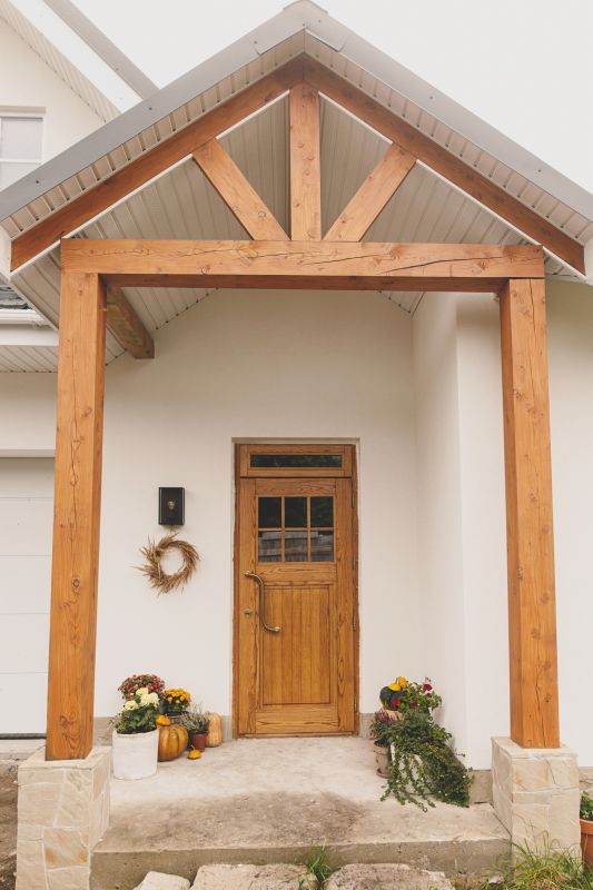Farmhouse Door Installation in Chapel Hill, NC