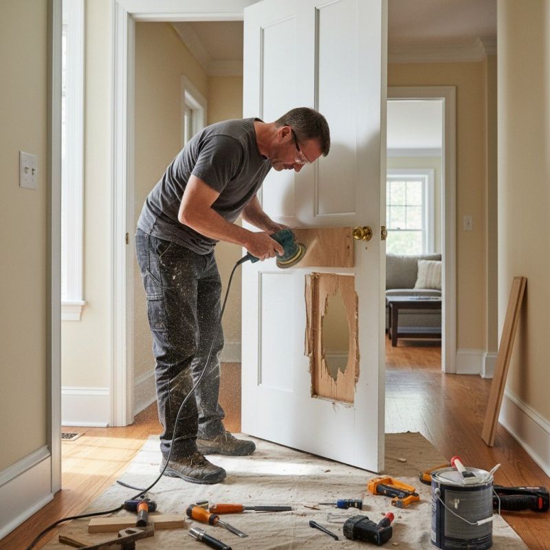 Pantry Door Repair in Conroe, TX