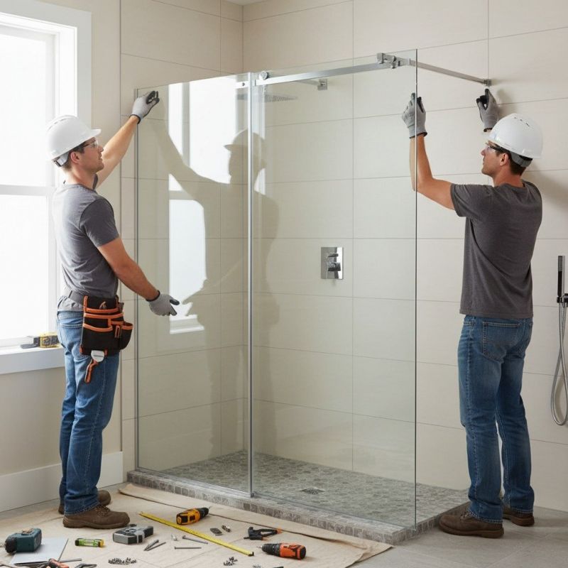 Shower Door Installation in Arvada, CO