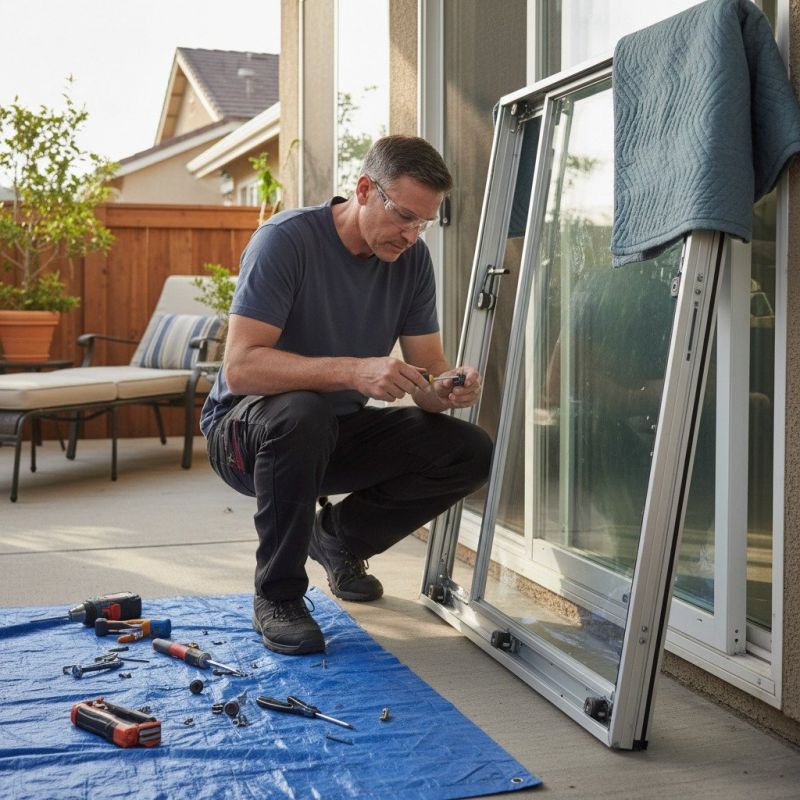 Sliding Glass Door Repair in Conroe, TX