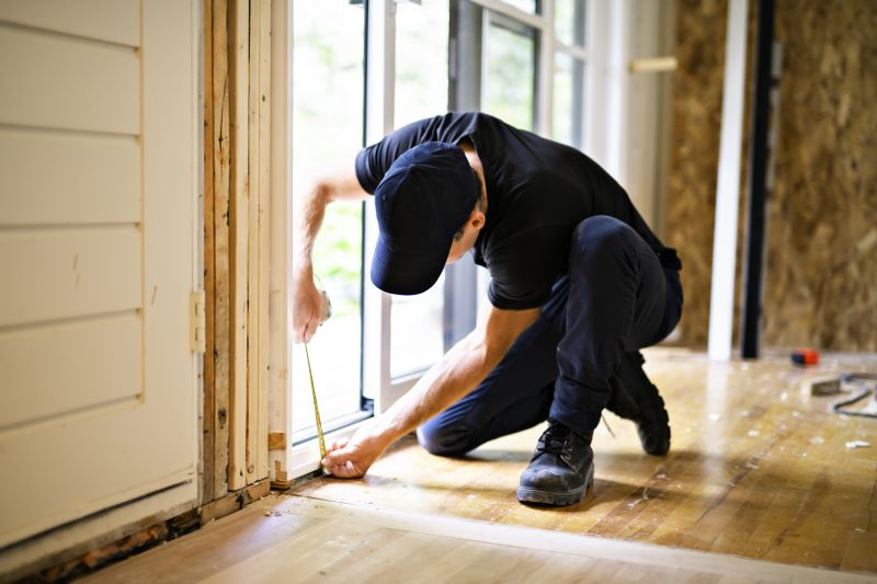 Wood Sliding Door Installation in Cary, NC